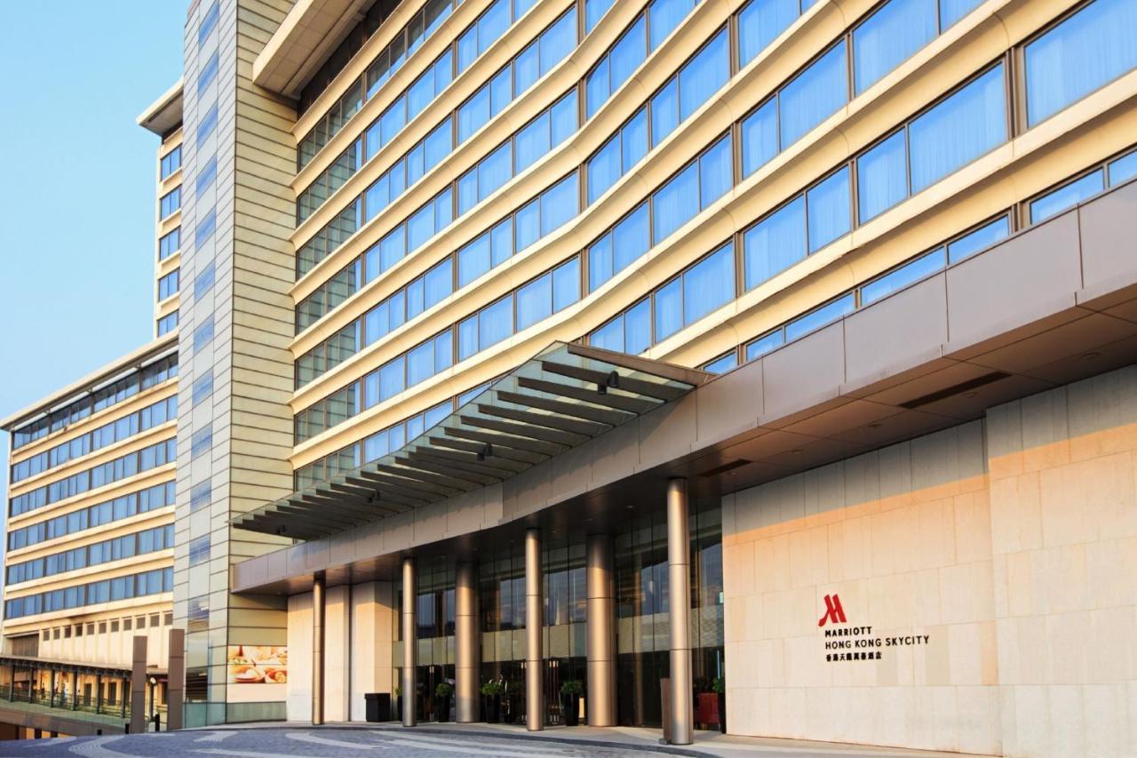 Hong Kong Skycity Marriott Hotel Екстер'єр фото The hotel's entrance